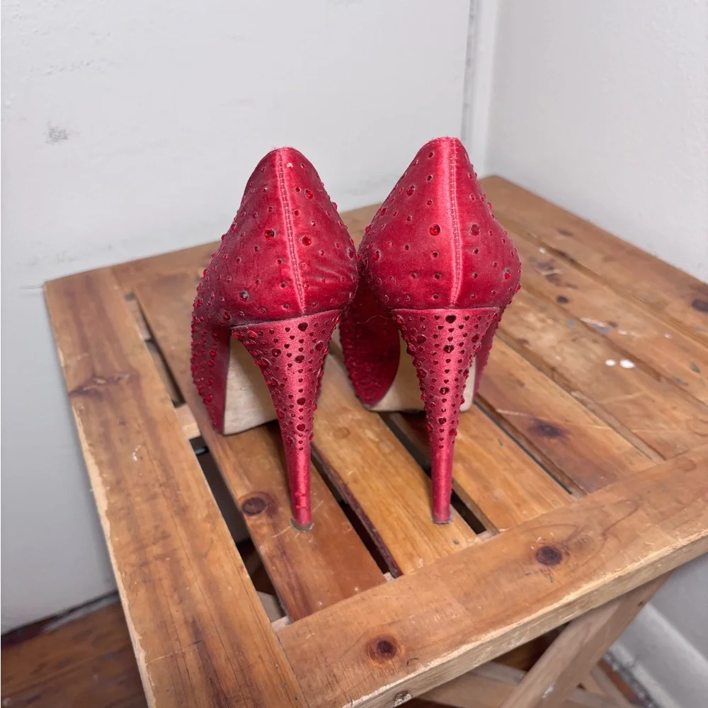 Aldo Studded Stiletto Platform Heels